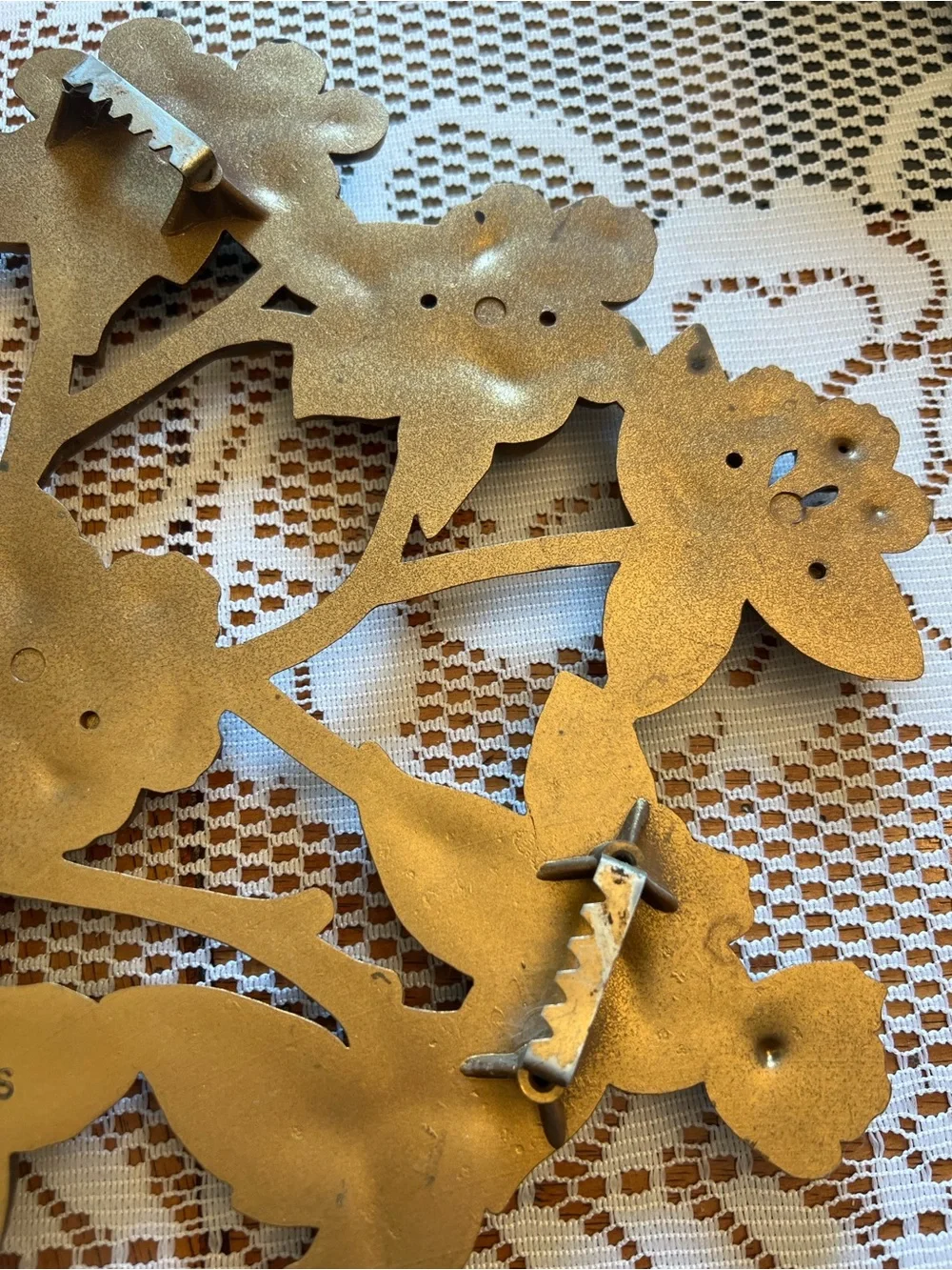 Pair of Vintage Mid Century Modern Wall Hangings